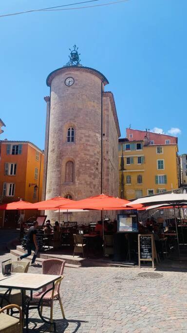 Studio Cosy Avec Deux Velos Coeur De Ville Hyères Exterior foto